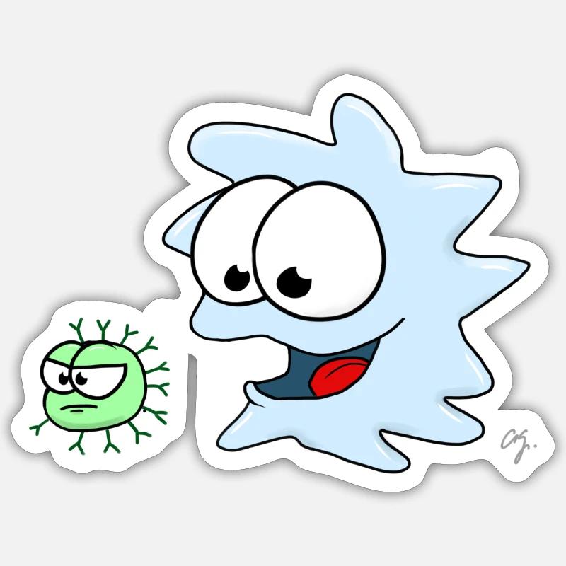 Sticker taille S (10 x 10 cm) - 
