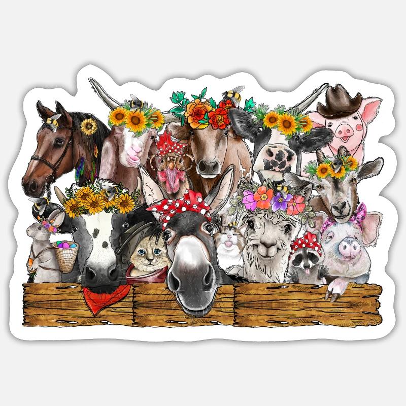 Sticker taille S (10 x 10 cm) - 