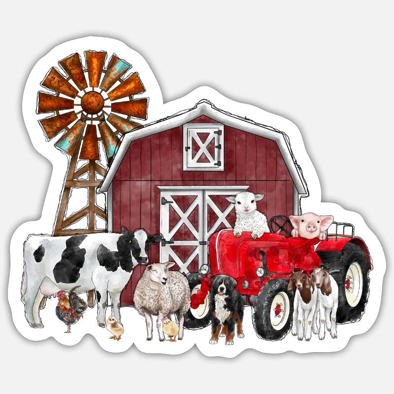 Sticker Größe S (10 x 10 cm) - 