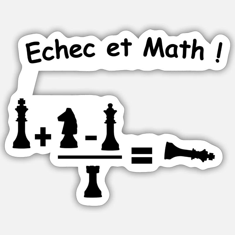 Failure and Math Sticker size S (10 x 10 cm)