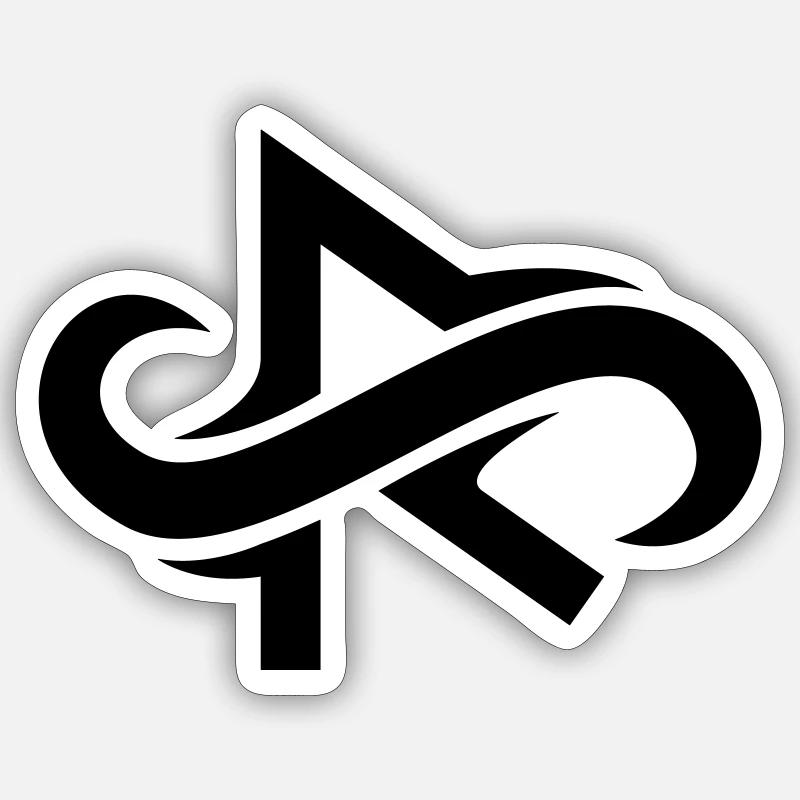 RAIDHO Rune - GreschnerVisual - Sticker size S (10 x 10 cm) - white matte