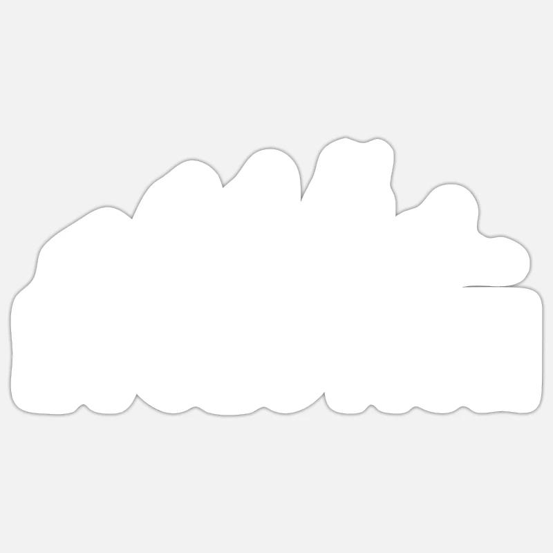 Evolutionskette der Boule Sticker Größe S (10 x 10 cm)