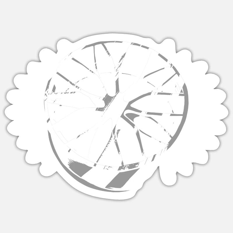 Sticker Größe S (10 x 10 cm) - 