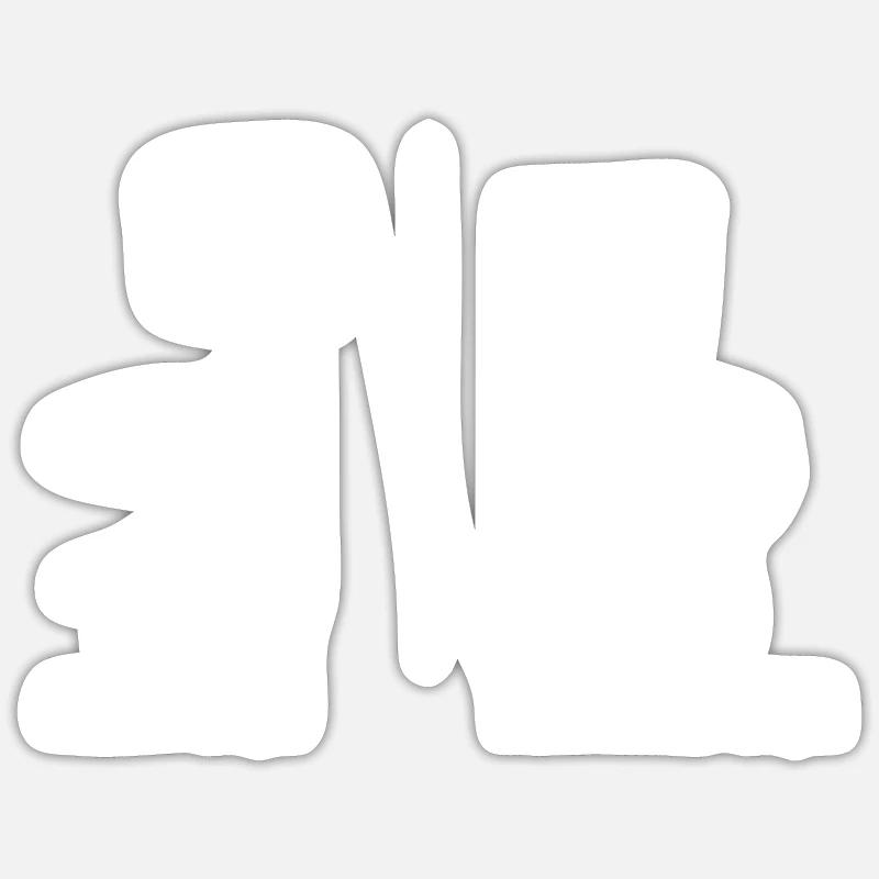 Sticker Größe S (10 x 10 cm) - 