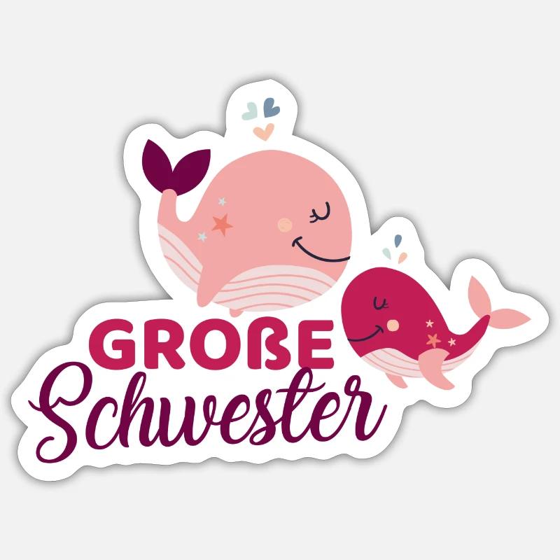 Sticker Größe S (10 x 10 cm) - 
