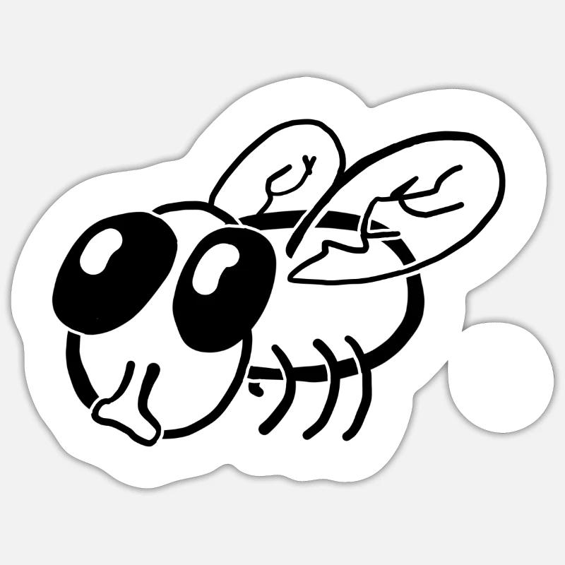 puck Sticker size S (10 x 10 cm)