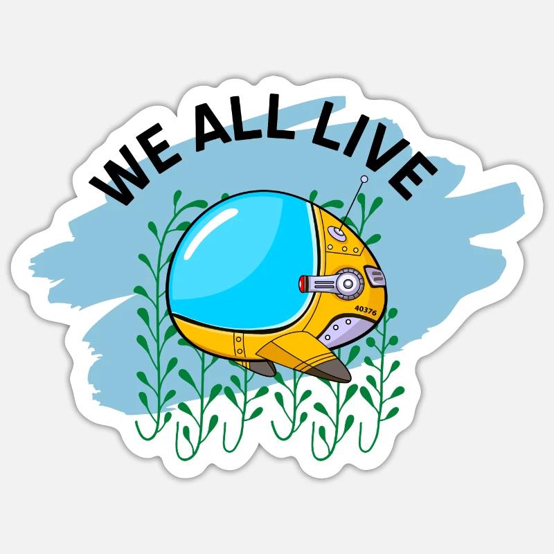 Sticker size S (10 x 10 cm) - 