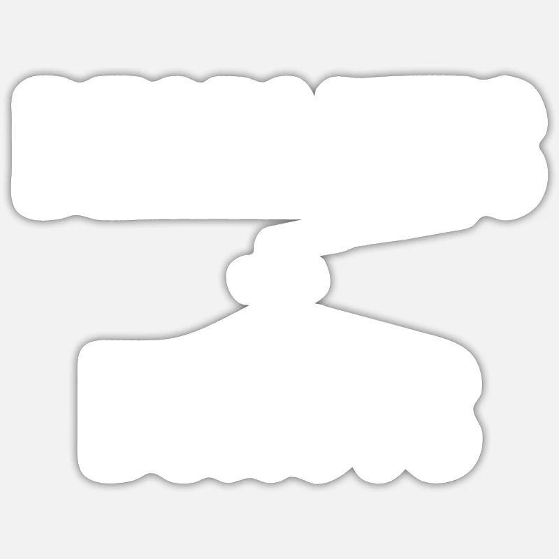 Deadlifts + Donuts Sticker size S (10 x 10 cm)