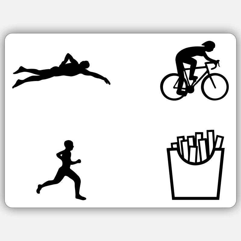 Sticker taille S (10 x 10 cm) - 