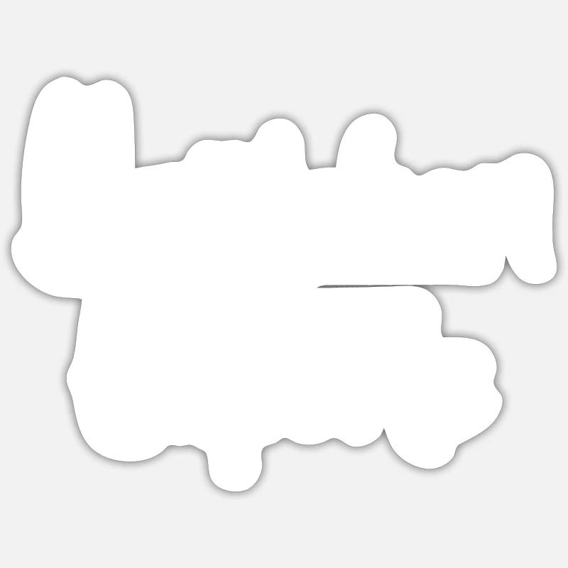 Brötchen Experte - Sticker Größe S (10 x 10 cm) - Mattweiß