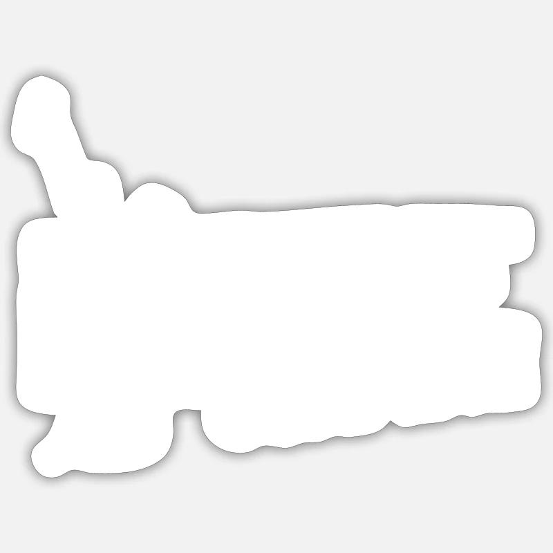 Kite Surfing Kiting - Sticker size S (10 x 10 cm) - white matte