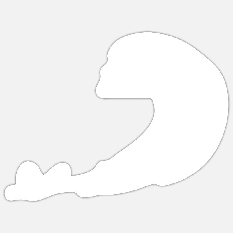 wave Sticker size S (10 x 10 cm)