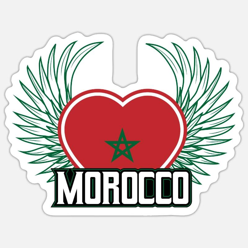 Morocco Sticker size S (10 x 10 cm)