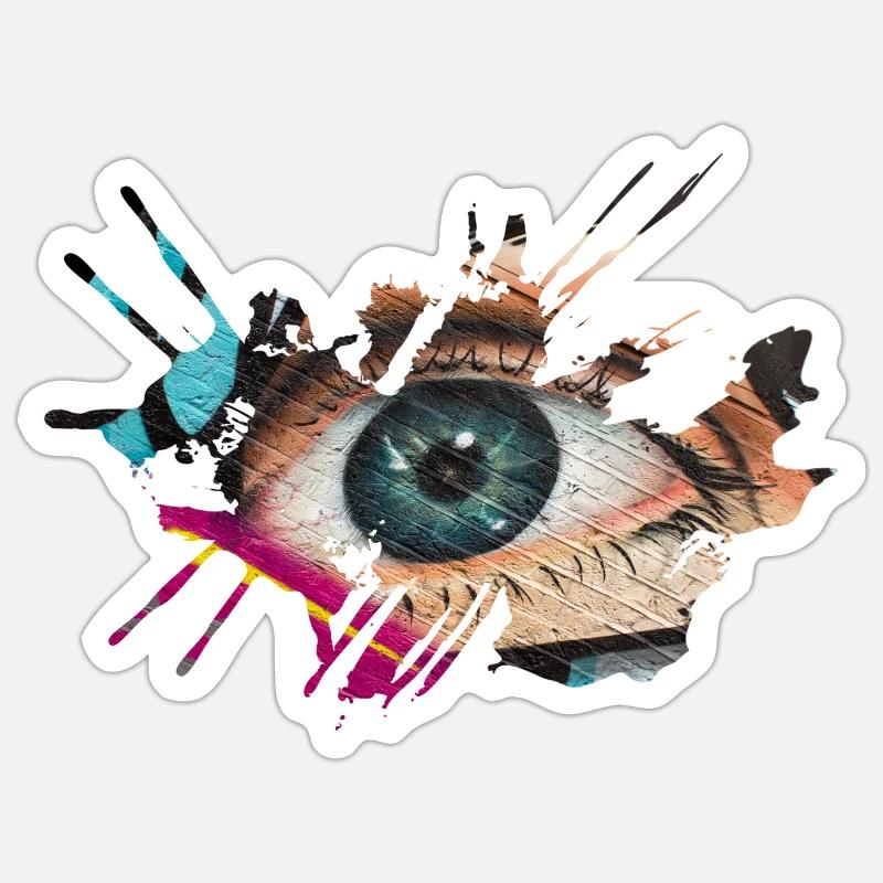 Graffiti Sticker Größe S (10 x 10 cm)