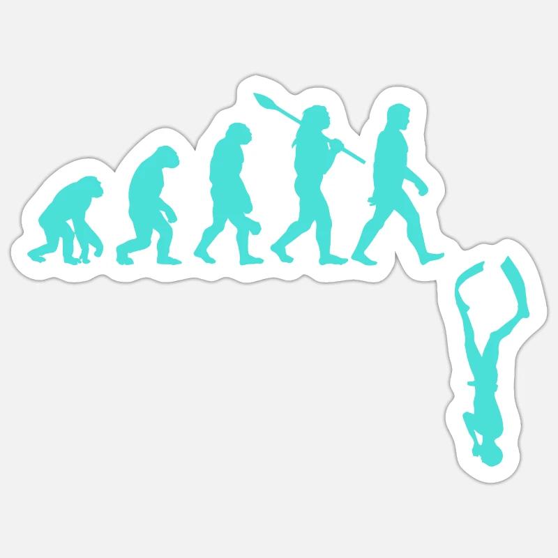 Évolution de l’apnée Sticker taille S (10 x 10 cm)
