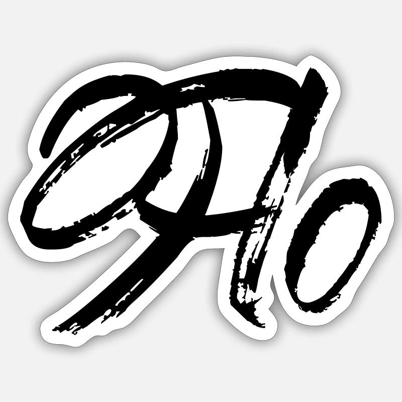 Sticker Größe S (10 x 10 cm) - 