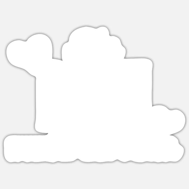 Dani - Sticker Größe S (10 x 10 cm) - Mattweiß