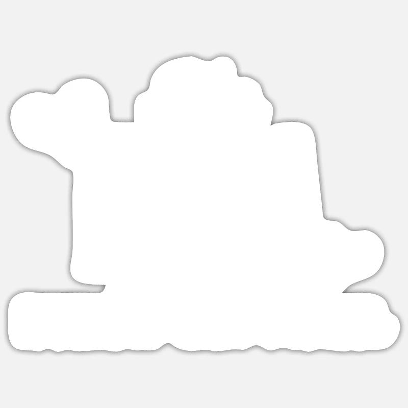 Sticker Größe S (10 x 10 cm) - 