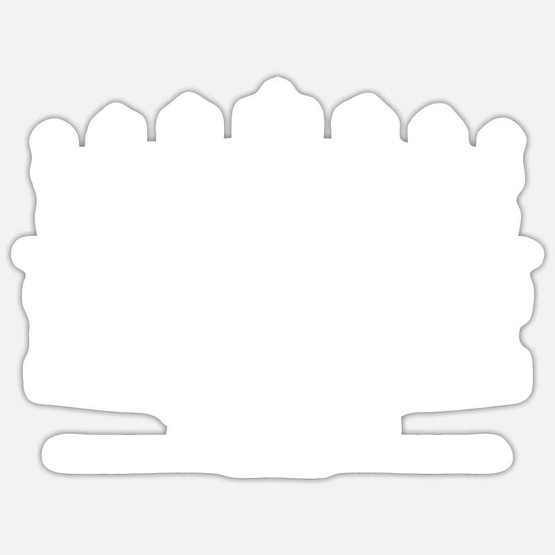 Prinz - Sticker Größe S (10 x 10 cm) - Mattweiß