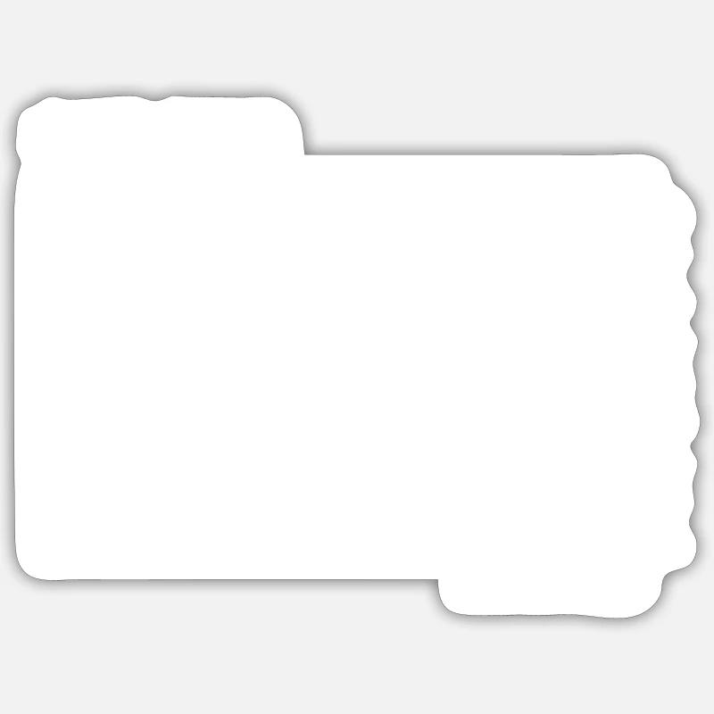 Great Wave - Sticker Größe S (10 x 10 cm) - Mattweiß