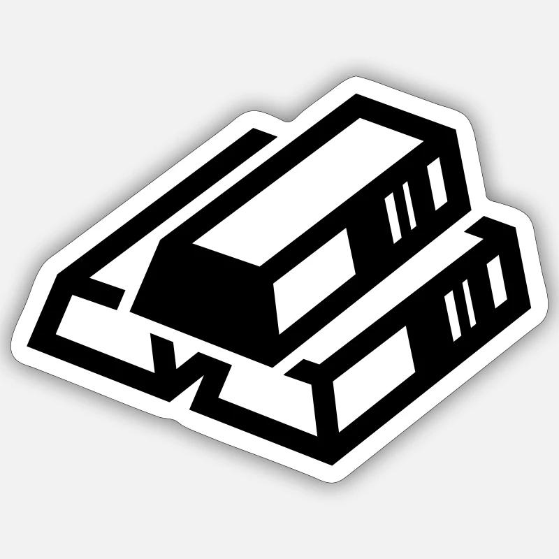 Sticker taille S (10 x 10 cm) - 