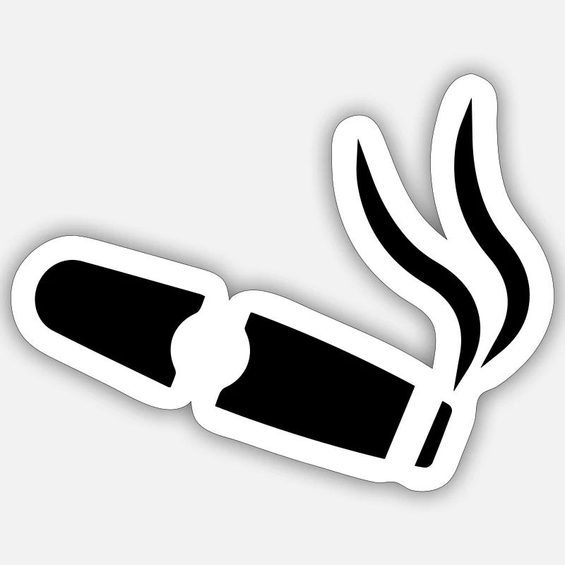 Cigar Symbol Sticker size S (10 x 10 cm)