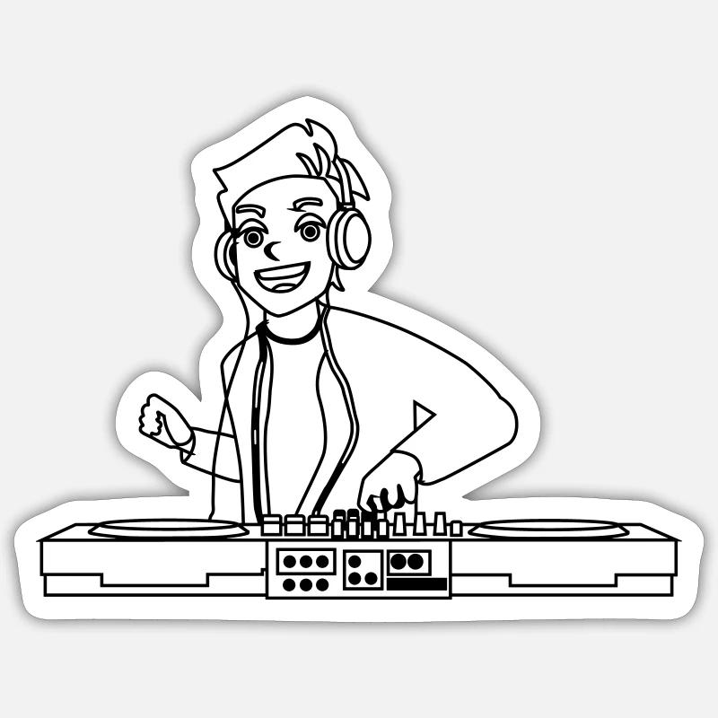 Sticker size S (10 x 10 cm) - 