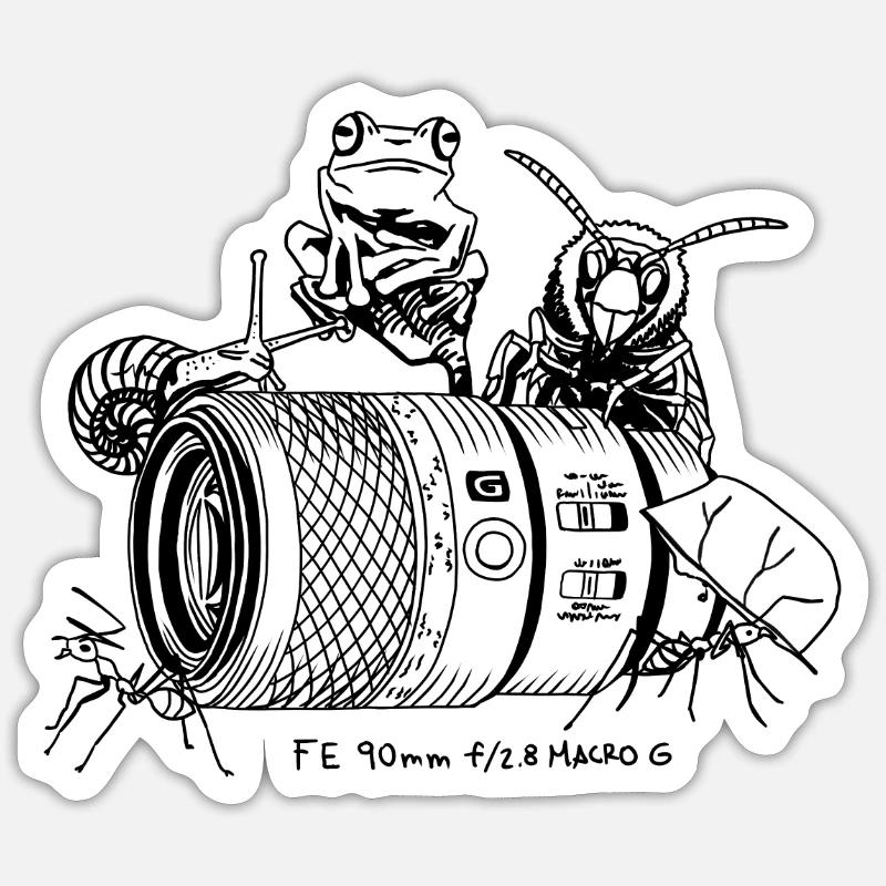 Sticker taille S (10 x 10 cm) - 