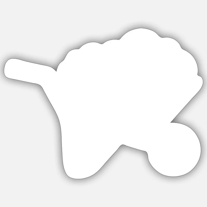 Sticker Größe S (10 x 10 cm) - 
