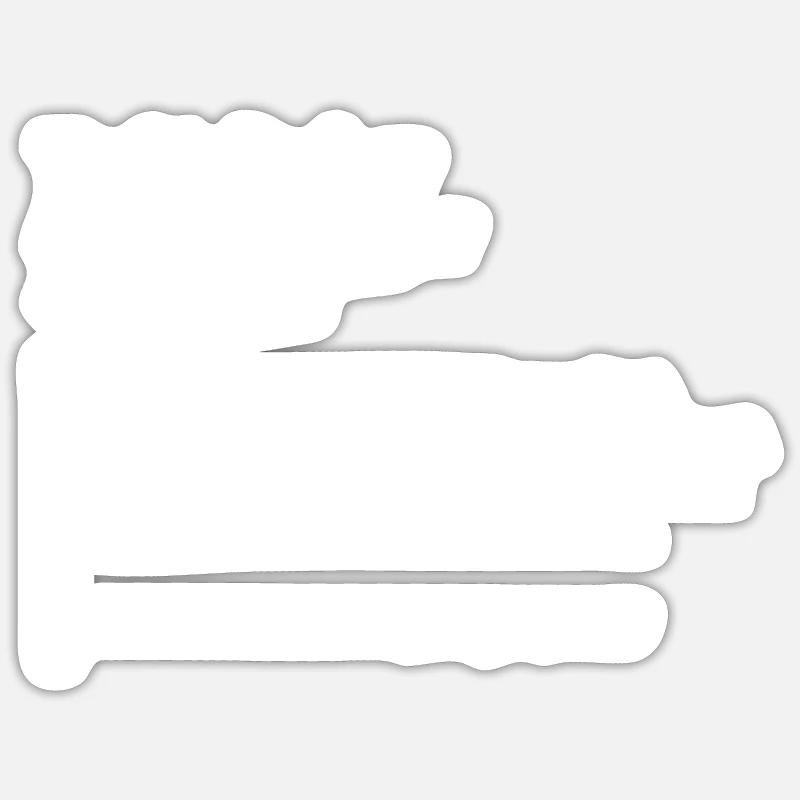 Sticker Größe S (10 x 10 cm) - 