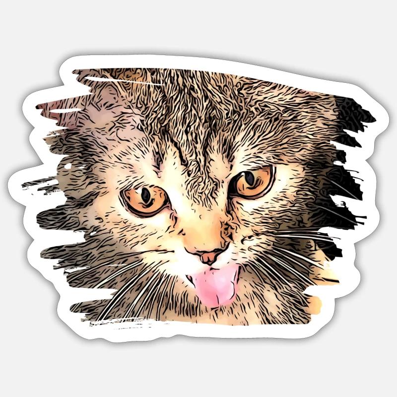 Sticker Größe S (10 x 10 cm) - 