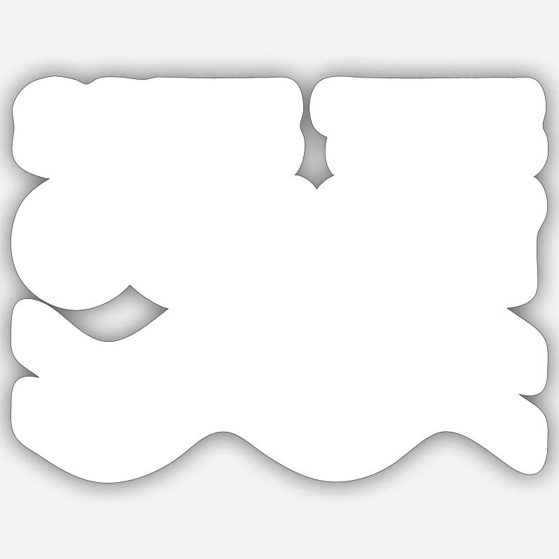 Save the Ocean Sticker size S (10 x 10 cm)