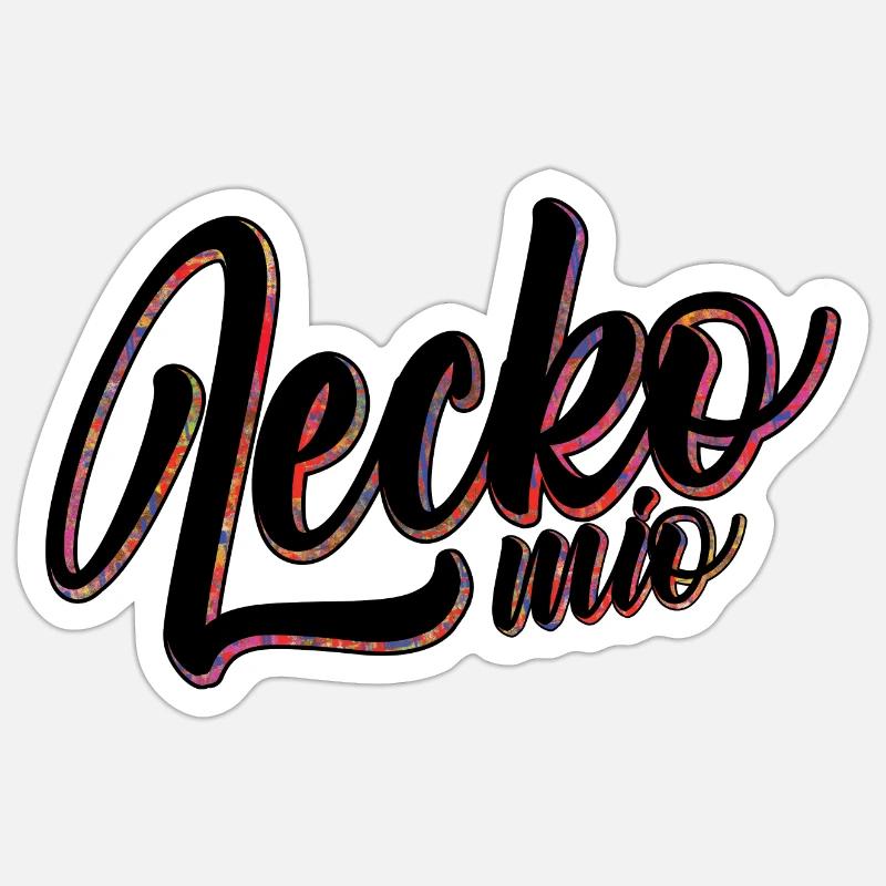 Lecko mio Sticker size S (10 x 10 cm)
