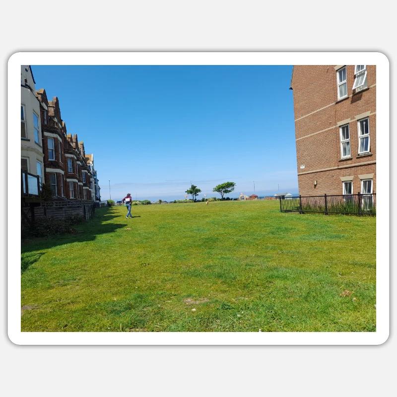 Espace vert cromer uk Sticker taille S (10 x 10 cm)