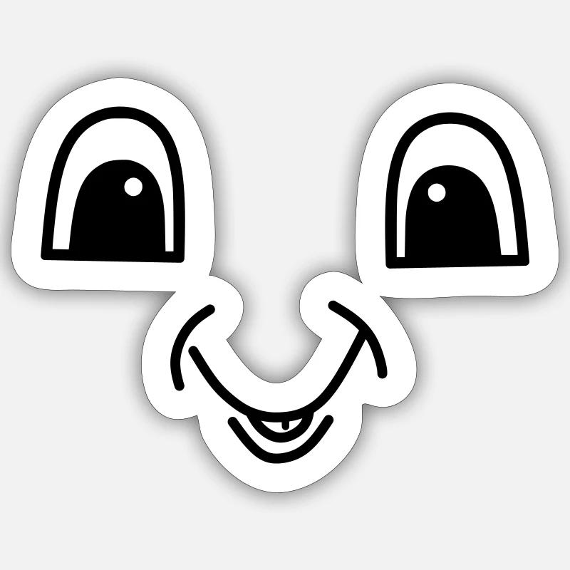 Sticker Größe S (10 x 10 cm) - 