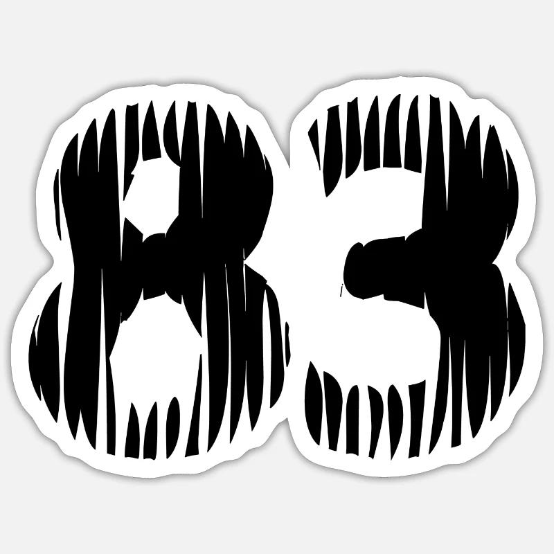 Sticker taille S (10 x 10 cm) -