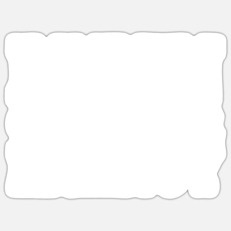Main character energy - Sticker taille S (10 x 10 cm) - blanc mat