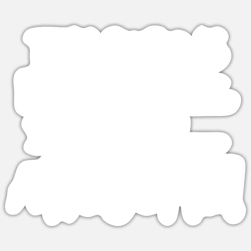 Ce mec est génial! - Sticker taille S (10 x 10 cm) - blanc mat