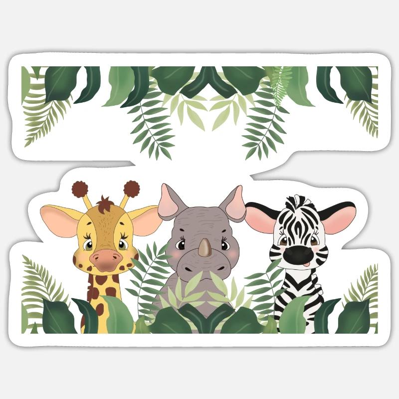 Faune Sticker taille S (10 x 10 cm)