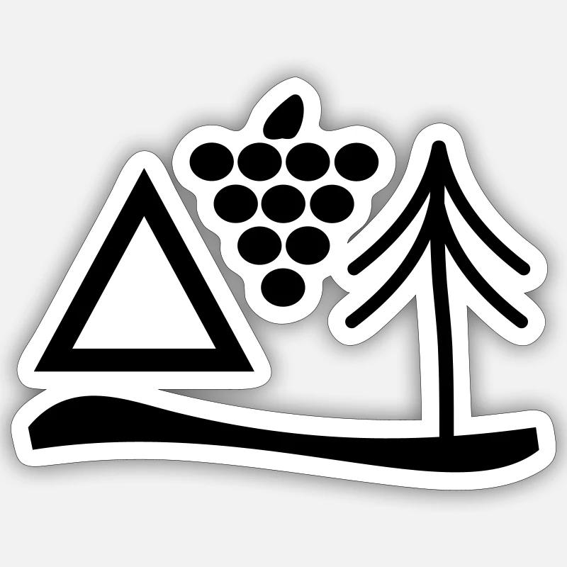 Sticker taille S (10 x 10 cm) - 