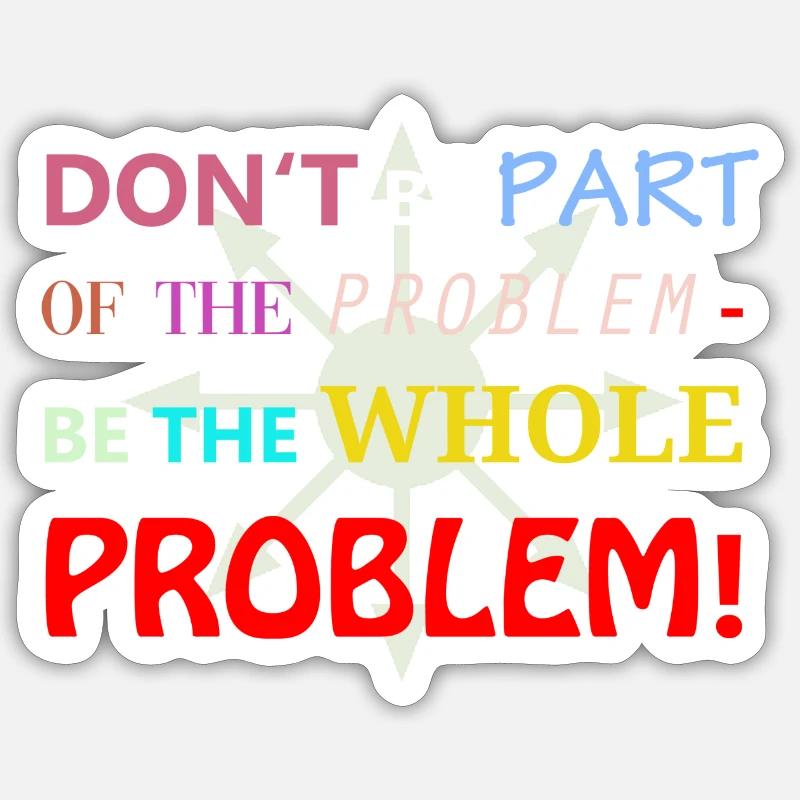 Sticker Größe S (10 x 10 cm) - 