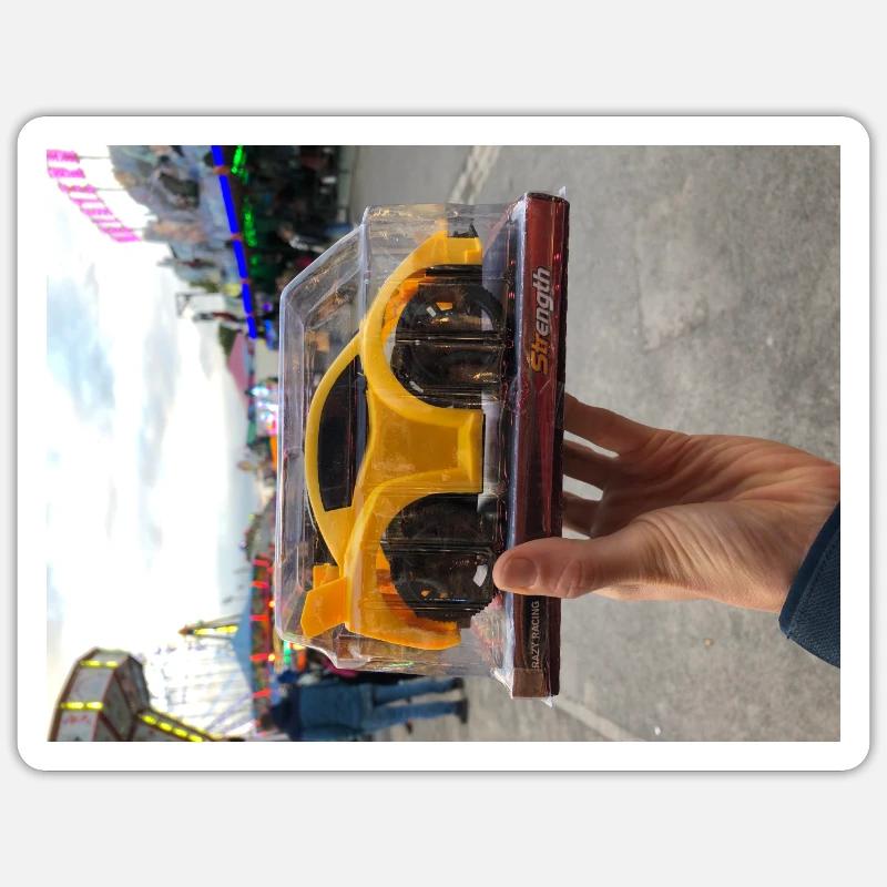 Car - Sticker size S (10 x 10 cm) - white matte