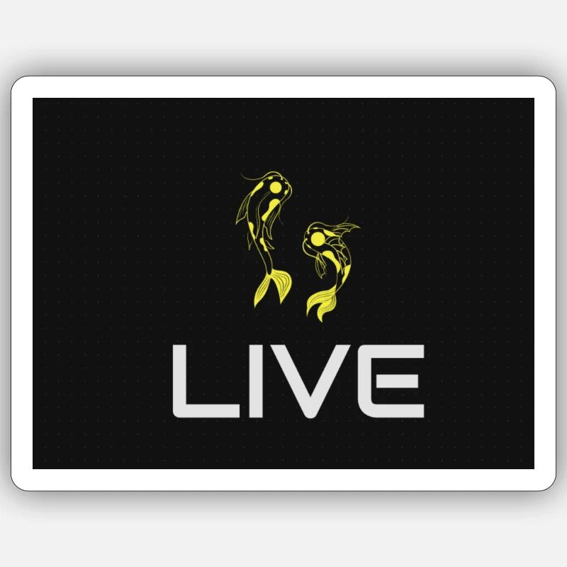 Sticker Größe S (10 x 10 cm) - 