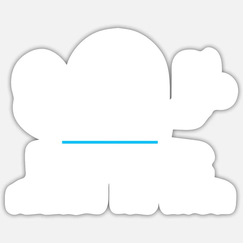Sticker Größe S (10 x 10 cm) - 
