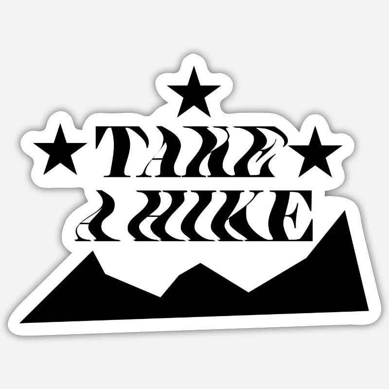 Climbing - Sticker size S (10 x 10 cm) - white matte