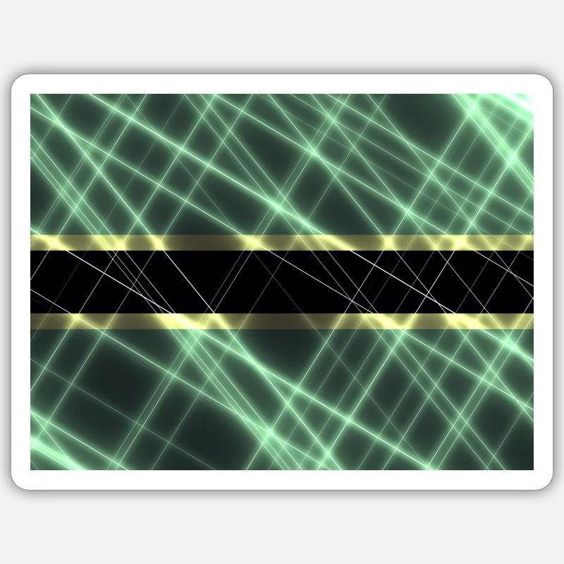 Botswana - Sticker Größe S (10 x 10 cm) - Mattweiß