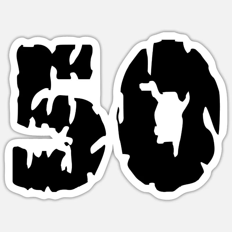 Sticker taille S (10 x 10 cm) - 