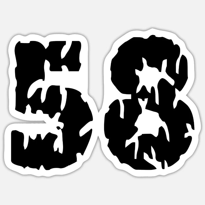 Sticker taille S (10 x 10 cm) - 
