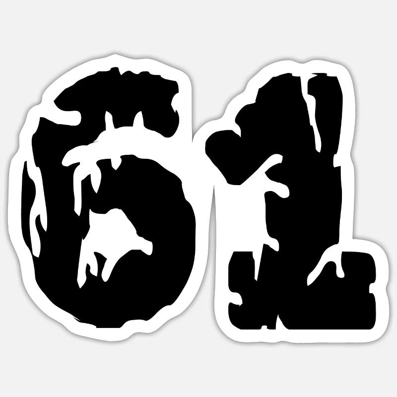 Sticker size S (10 x 10 cm) - 