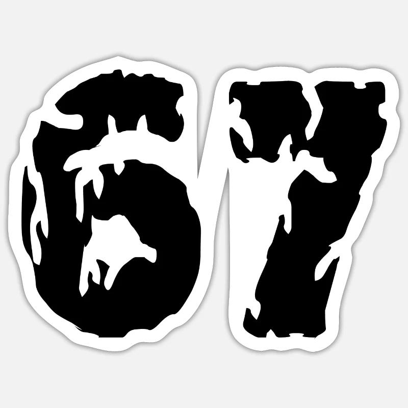 Sticker taille S (10 x 10 cm) - 